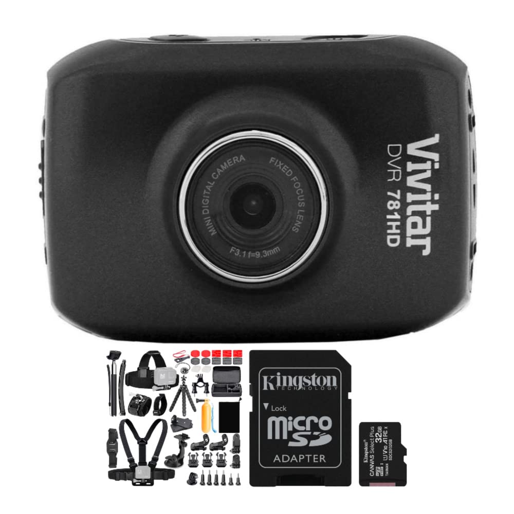 Foto 2 pulgar | Funda Impermeable Para Cámara De Acción Vivitar Dvr781hd Lcd Hd - Venta Internacional.