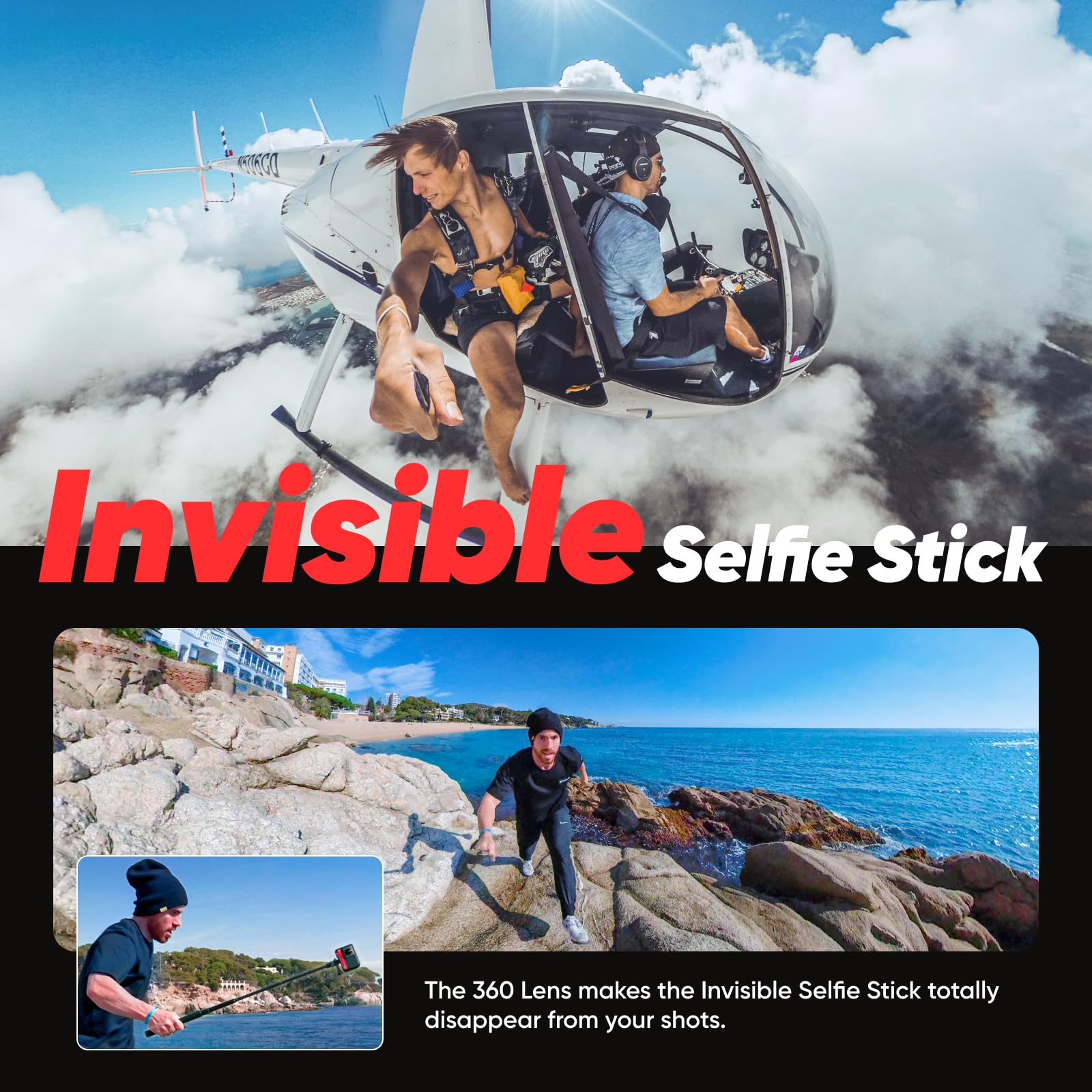 Foto 8 pulgar | Cámara De Acción Insta360 One Rs Twin Edition 4k 60 Fps 48 Mp - Venta Internacional.