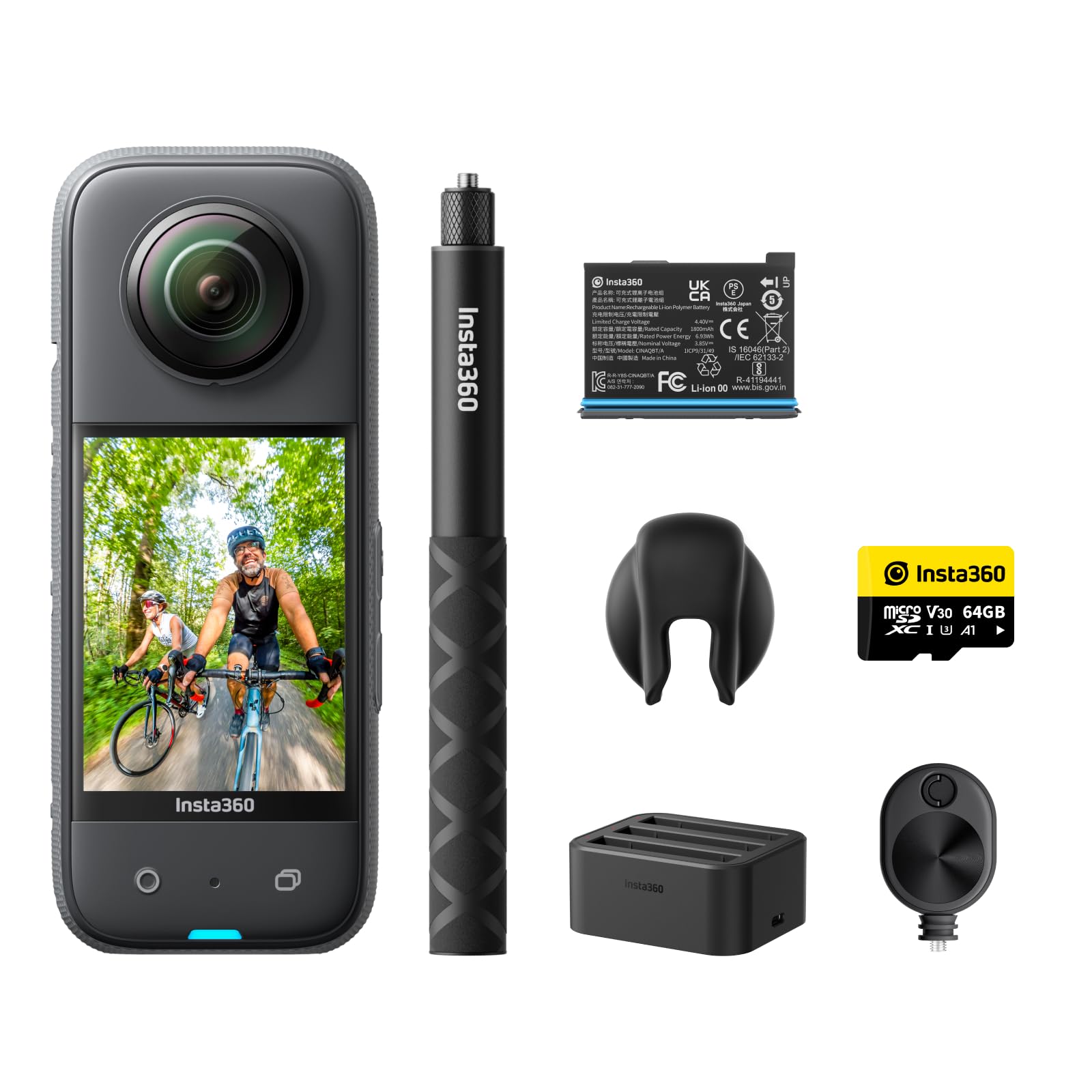 Foto 2 pulgar | Cámara De Acción 360 Insta360 X3 Ultimate Kit A Prueba De Agua 5.7k - Venta Internacional.
