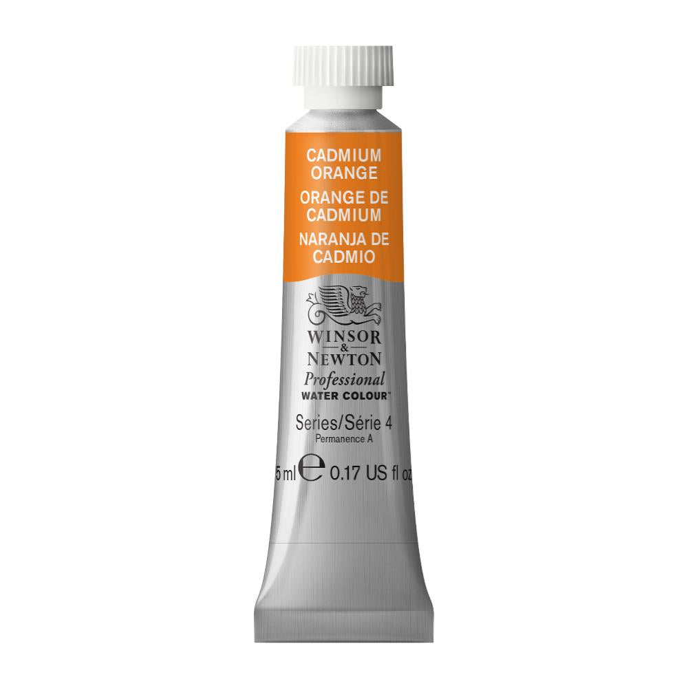 Foto 2 pulgar | Pintura Acuarela Winsor & Newton 5 ml Artist Naranja Cadmium S-4 #089