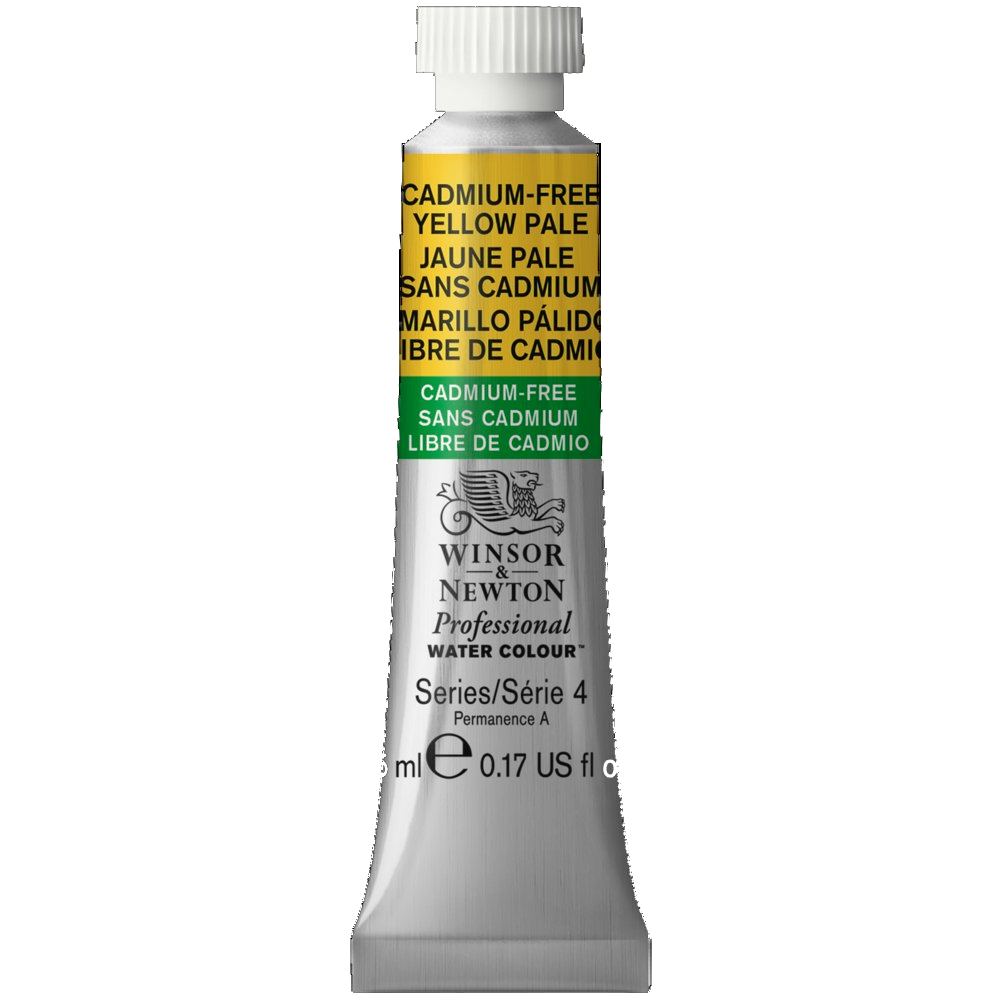 Acuarela 5ml Artist Amarillo Pale Libre de Cadmio  S-4 907 Winsor & Newton