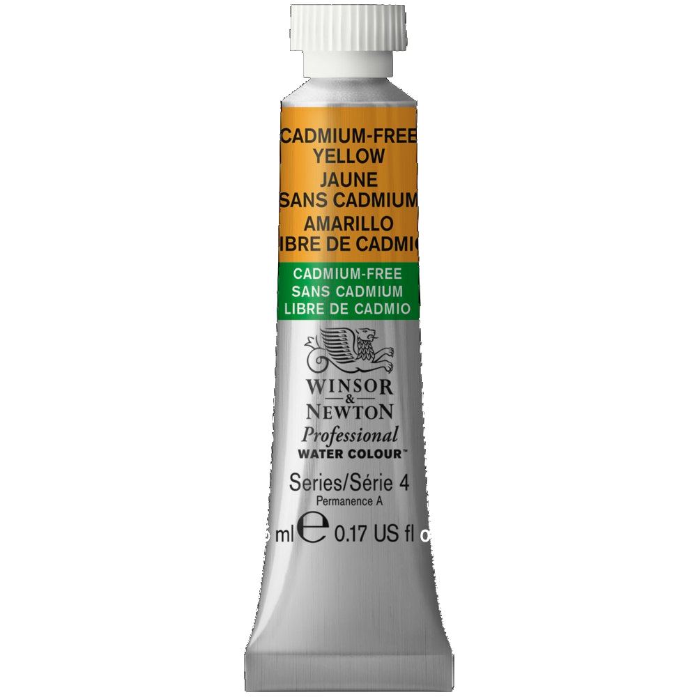 Acuarela 5ml Artist Amarillo Libre de Cadmio S-4 890 Winsor & Newton