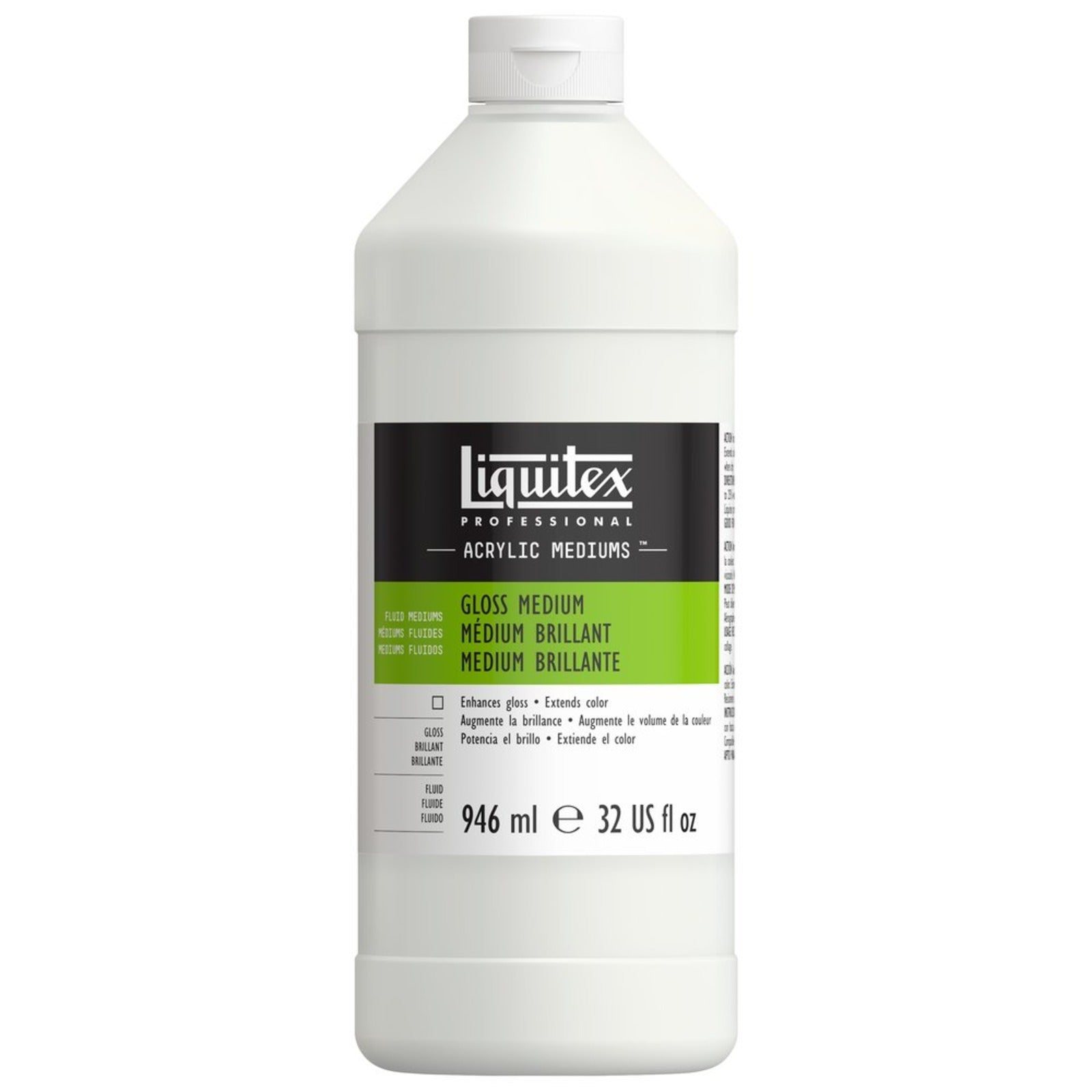 Medio Para Acrilico Brillante Profesional 946ml Liquitex