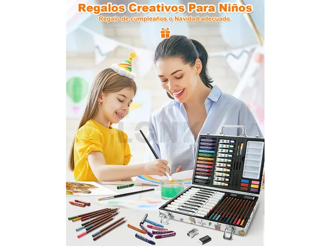 Foto 3 | Set Xtellar De Arte Dibujo Colores Marcadores Lápices
