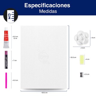 Foto 7 | Berry Hip Premium Art Set: Lápices De Colores, Marcadores, Delineadores, Pasteles Al Óleo, Pinturas Acrílicas,