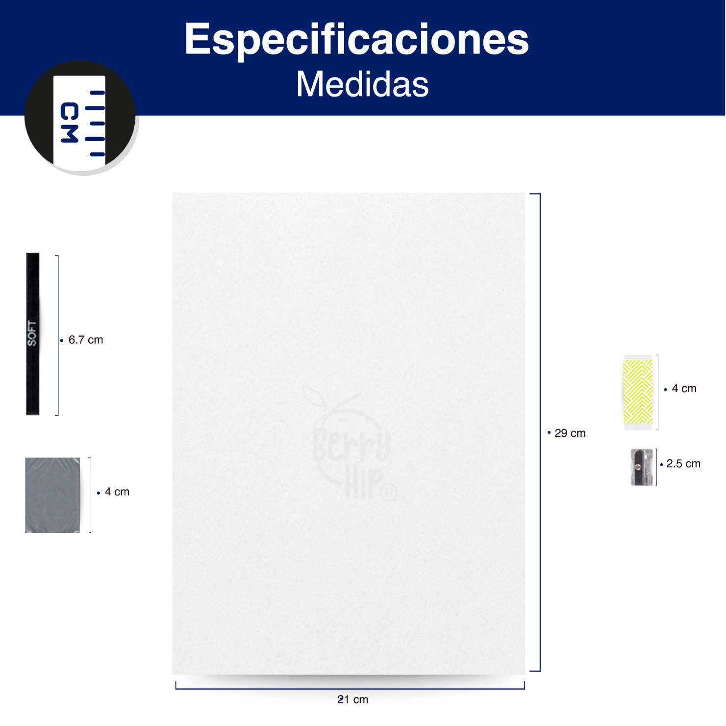 Foto 6 | Berry Hip Set De Bocetos Con 12 Lápices  Carbón Y Estuche Organizador  Lleva Tu Arte A Otro Nivel