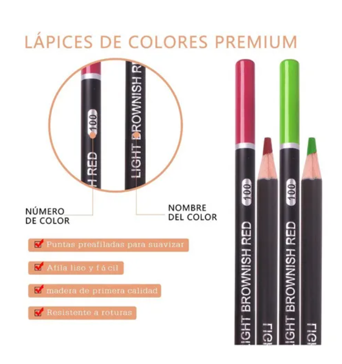 Foto 3 pulgar | Set De Arte Xtellar De 120 Lápices De Colores Profesional Laconile 20zcsz-120pencils-mkd