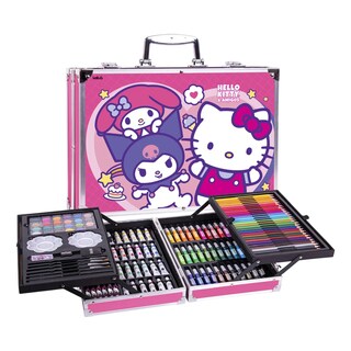 Foto 1 | Set De Arte Hello Kitty Lab.g Marcadores 145pz Rosa
