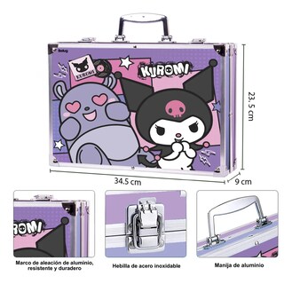 Foto 3 | Set De Arte De Kuromi Lab.g Profesional Morado