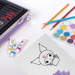 Foto 4 | Set De Arte De Kuromi Lab.g Profesional Morado