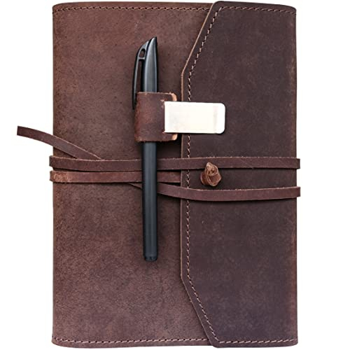 Foto 3 pulgar | Diario de Cuero Recargable Hecho a Mano - Venta Internacional