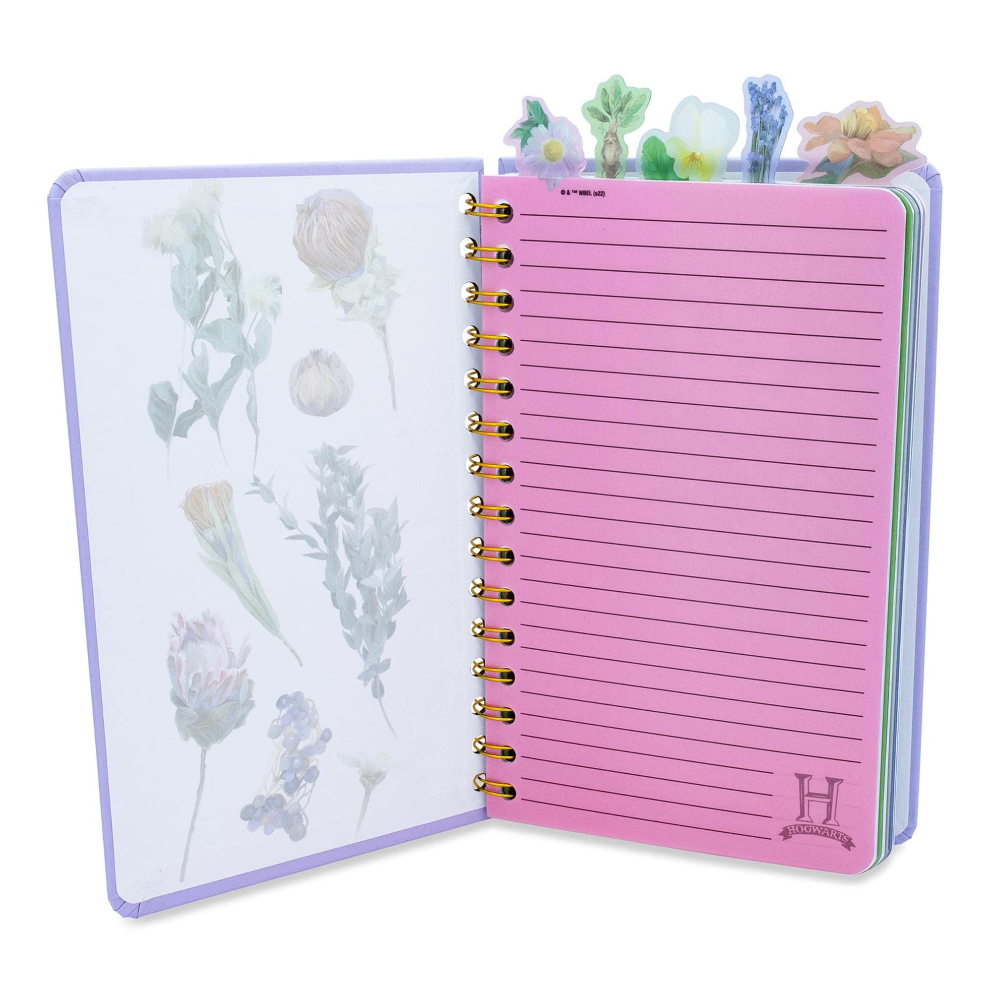Foto 3 pulgar | Libreta Espiral Harry Potter Hogwarts Herbology 75 Páginas - Venta Internacional