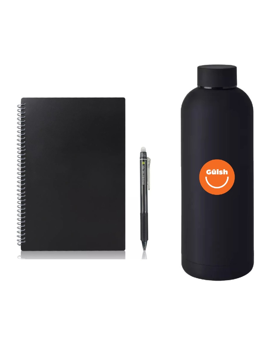 Foto 1 | Cuaderno Reutilizable 30 Páginas + Termo Güish Gratis