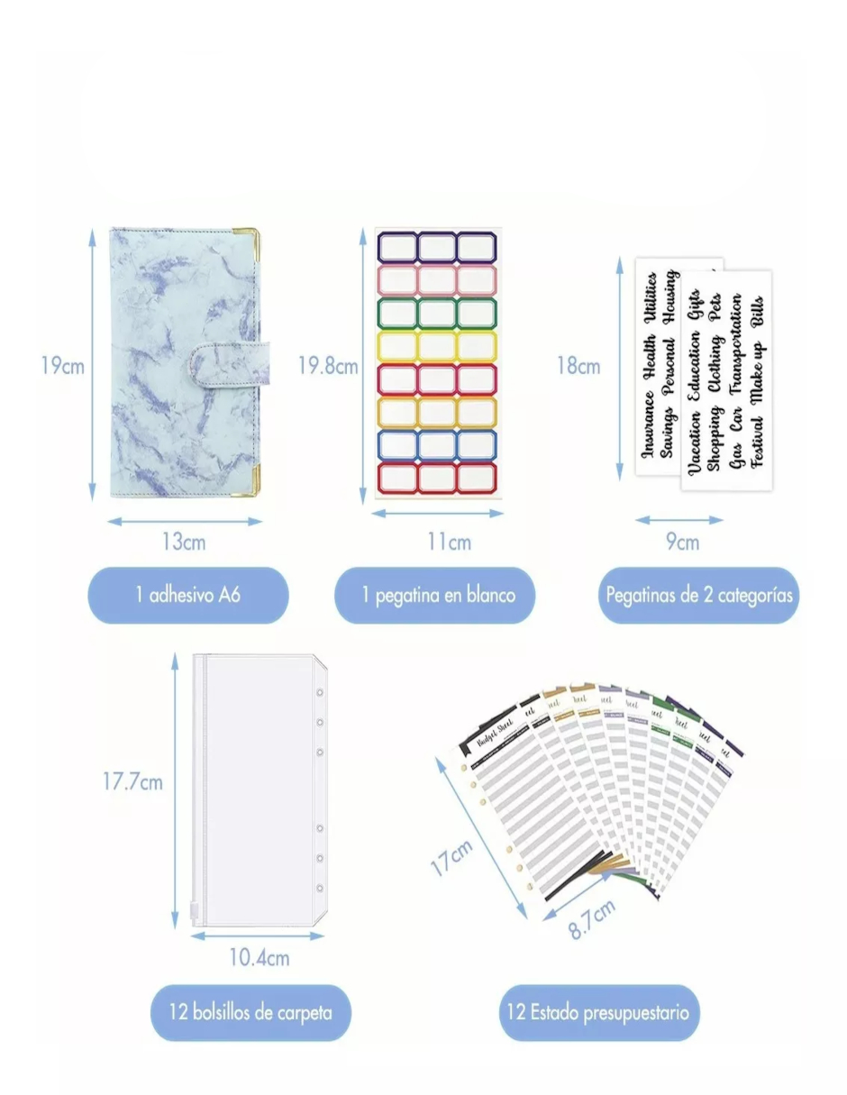 Foto 5 pulgar | Organigastos Azul + Termo Güish Gratis