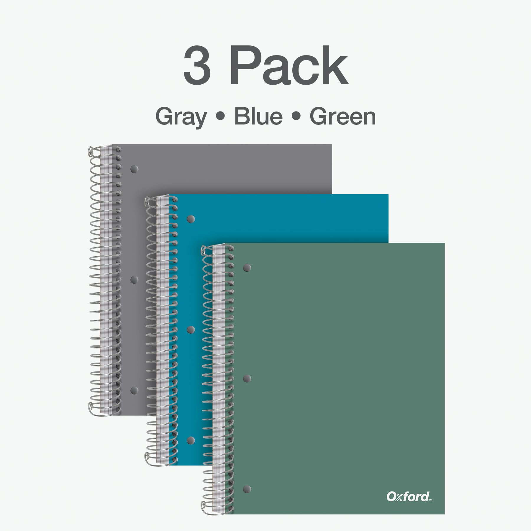 Foto 4 | Cuaderno Oxford Rayado 150 Hojas 3 Piezas