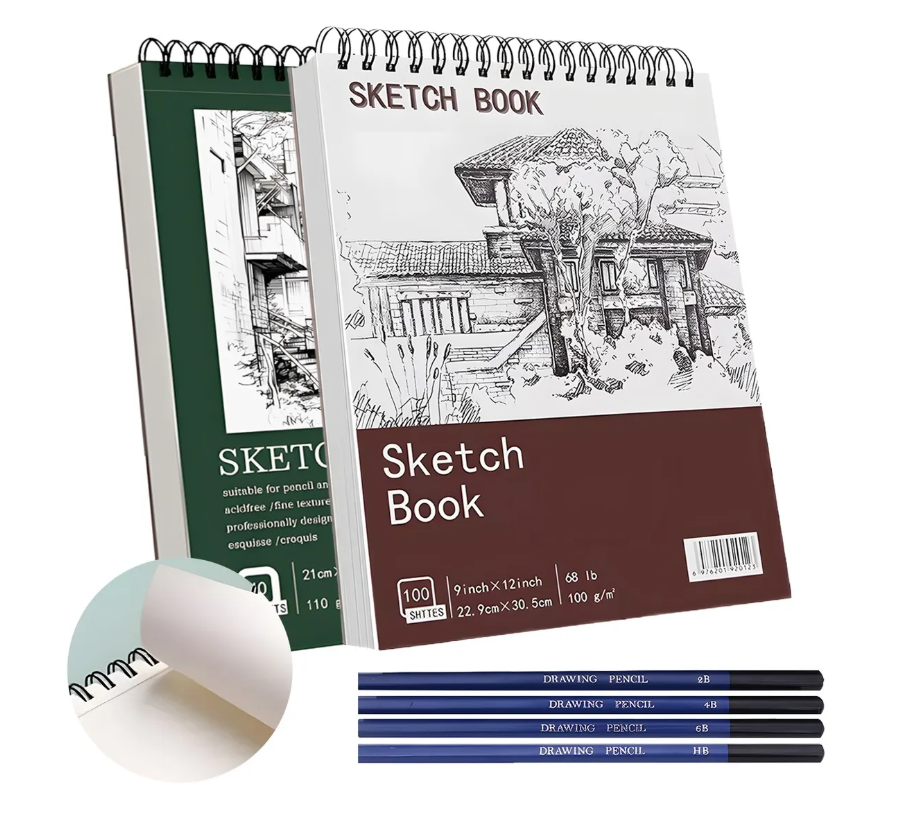 Foto 2 pulgar | Cuaderno Xtellar A4+ De Boceto Y Dibujo 280 Páginas Blank Sketchbook