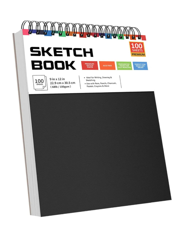 Foto 2 pulgar | Cuaderno Xtellar A4 De Boceto Y Dibujo Blank Sketchbook