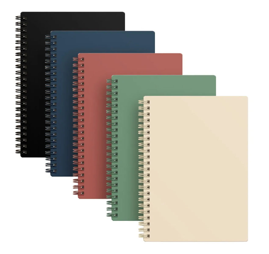 Foto 2 pulgar | 5pzs Libreta Xtellar Pasta Dura Profesional cuaderno En Espiral A5