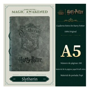Foto 4 | Cuaderno Retro De Harry Potter - A5 200 Páginas Original