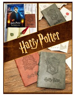 Foto 4 | Cuaderno Retro De Harry Potter - A5 200 Páginas Original