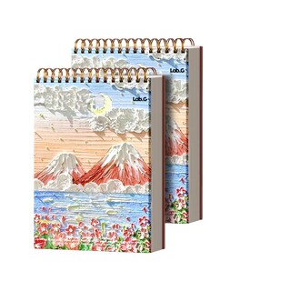Foto 1 | 2pcs A4 Cuaderno Lab.g De Dibujo 240p Con Lámina Gruesa Coral