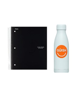 Foto 1 | Cuaderno Colegial Five Star 200 Hojas 5 Materias Rayado Color Negro