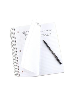 Foto 4 | Cuaderno Colegial Five Star 200 Hojas 5 Materias Rayado Color Negro