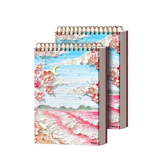 Foto 1 | 2pcs A4 Cuaderno Belug De Dibujo 240p Con Lámina Gruesa Rosa Palido