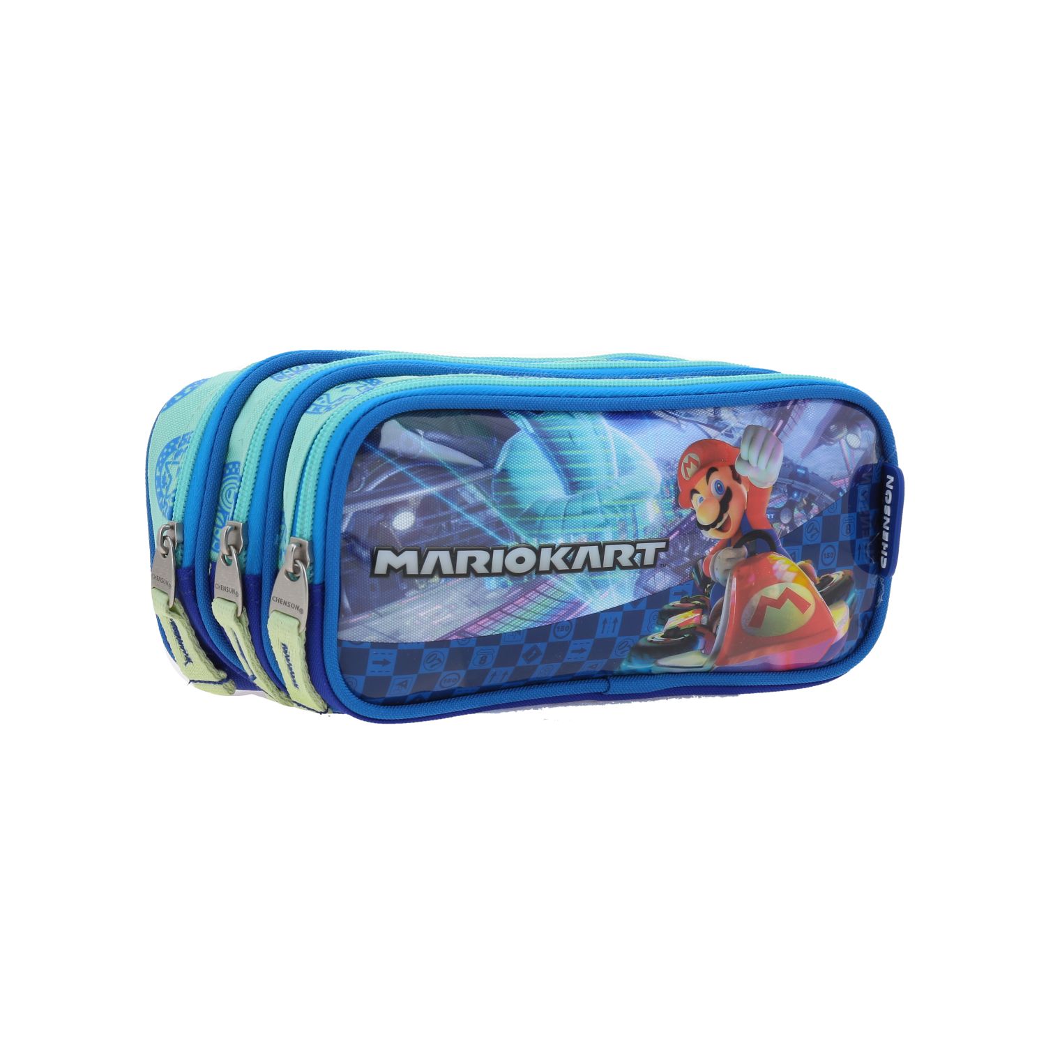 Foto 3 pulgar | Lapicera Triple Estuche Chenson Mario Kart Peis Mb66282-9