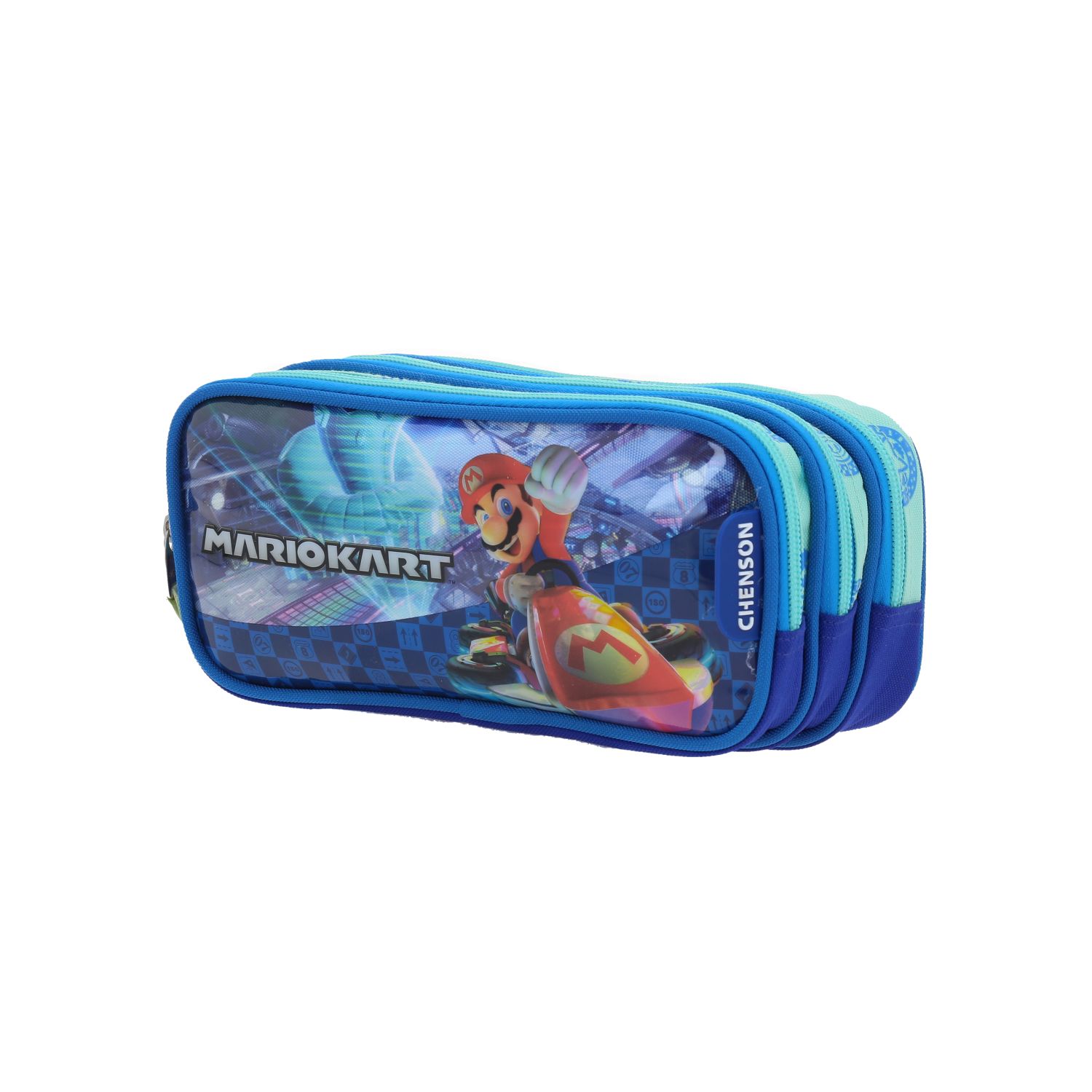 Foto 4 pulgar | Lapicera Triple Estuche Chenson Mario Kart Peis Mb66282-9