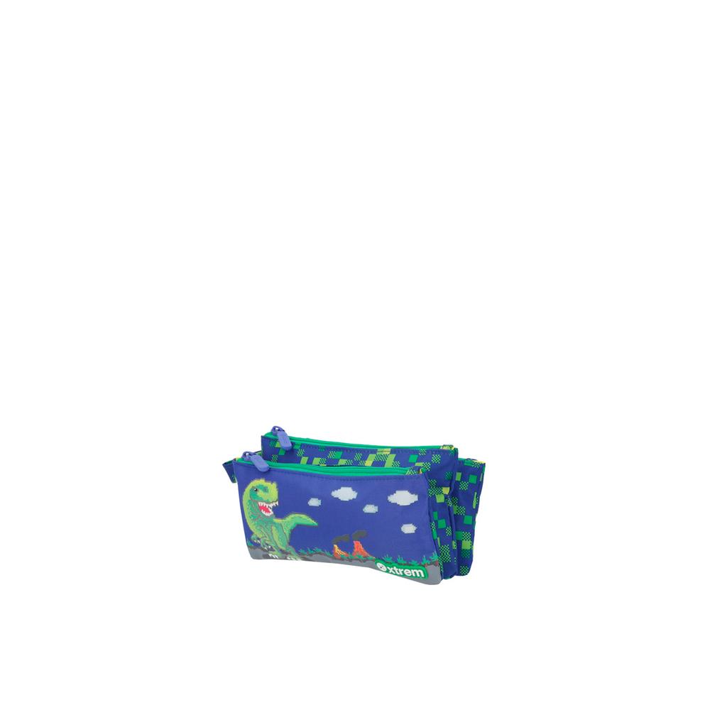 Foto 3 pulgar | Lapicera Xtrem Trinity 5xt Blue Dino