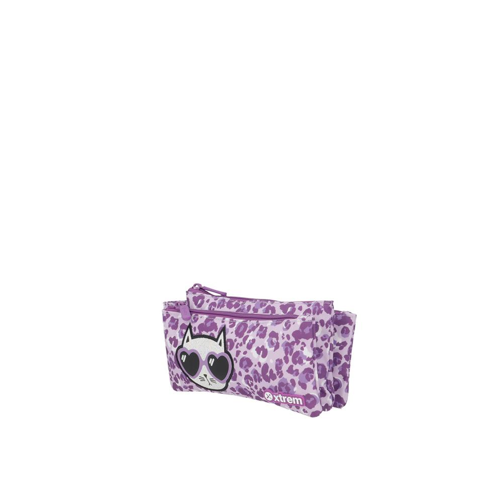 Foto 3 pulgar | Lapicera Xtrem Trinity 5xt Purple Cat