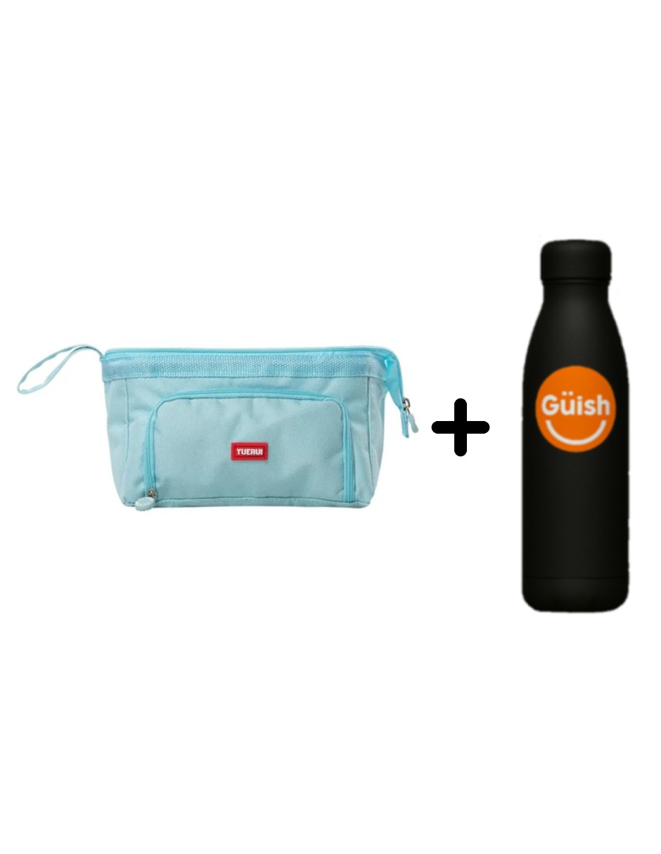 Foto 2 pulgar | Estuche Para Lápices + Gratis Termo Güish De Regalo