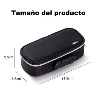 Foto 3 | Estuche Organizador Para 80 Lápices Cartucheras Escolares Lab.g Negro