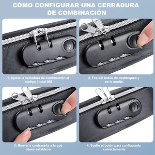 Foto 5 | Estuche Organizador Para 80 Lápices Cartucheras Escolares Lab.g Negro