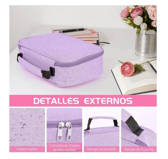 Foto 4 | Estuche Para Lapices 72 Ranuras Lapiceras Organizadoras