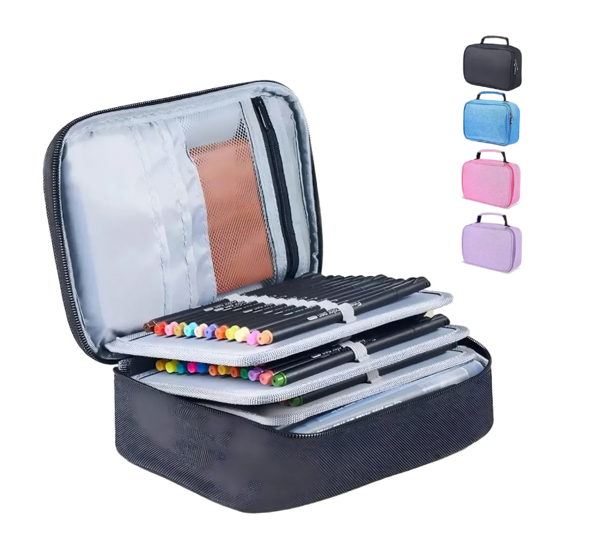 Estuche Para Lapices 72 Ranuras Lapiceras Organizadoras