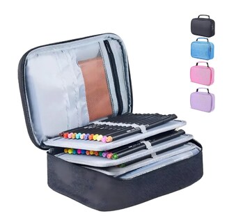 Foto 1 | Estuche Para Lapices 72 Ranuras Lapiceras Organizadoras