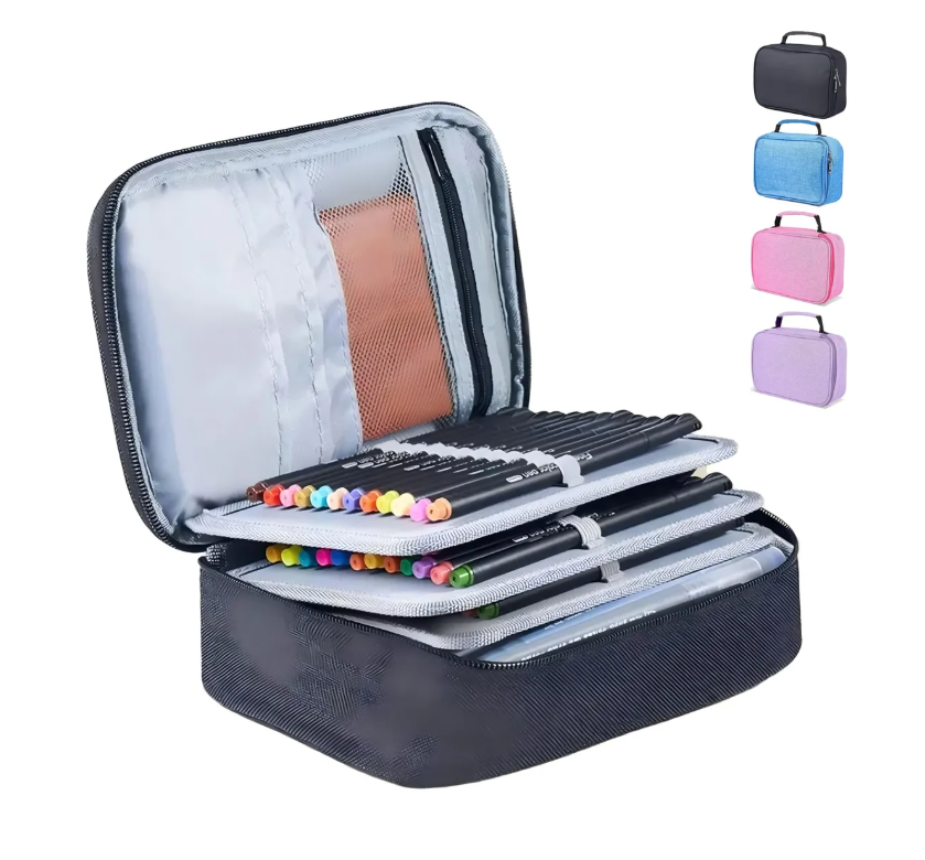 Estuche Para Lapices 72 Ranuras Lapiceras Organizadoras