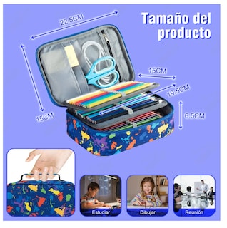 Foto 3 | Estuche Para Lápices Con 72 Ranuras De Gran Capacidad