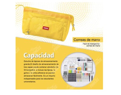 Foto 2 | Estuche Xtellar Para Lápices Capacidad De 100 Lapiceras Organizador