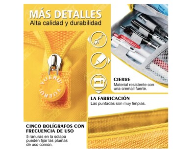 Foto 3 | Estuche Xtellar Para Lápices Capacidad De 100 Lapiceras Organizador