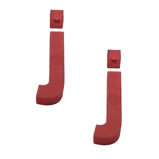 Foto 2 | Letras J 3D Art Rojas 2 Piezas