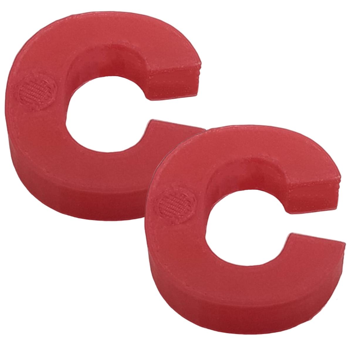 Letras 3D Art Mxafd-024 2 Piezas Rojo