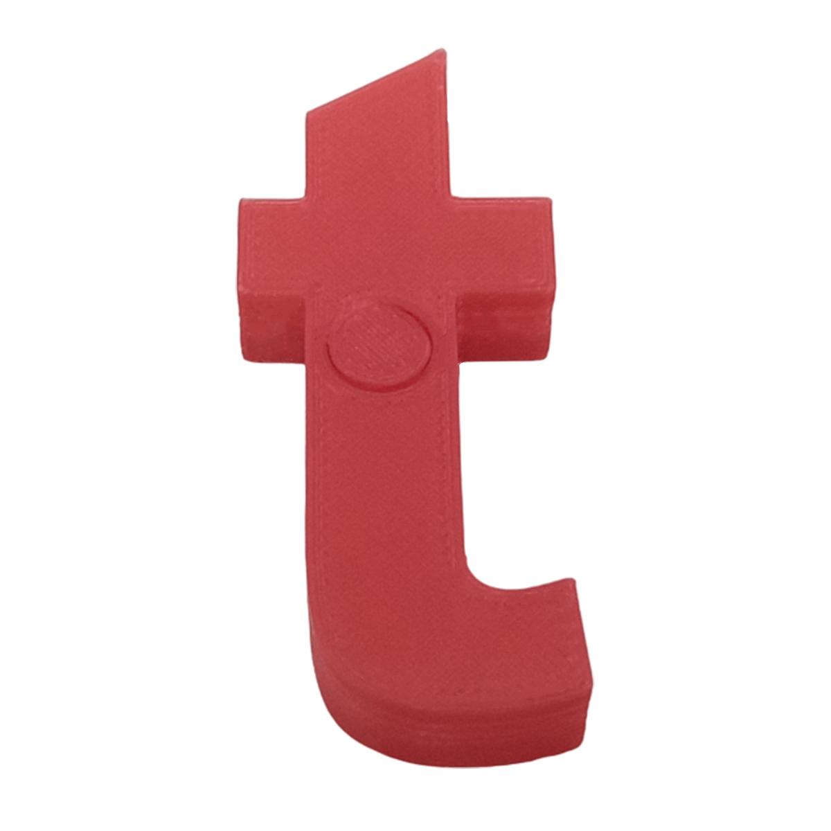 Foto 2 pulgar | Letras 3D Art Mxafd-131 1 Pieza Rojo