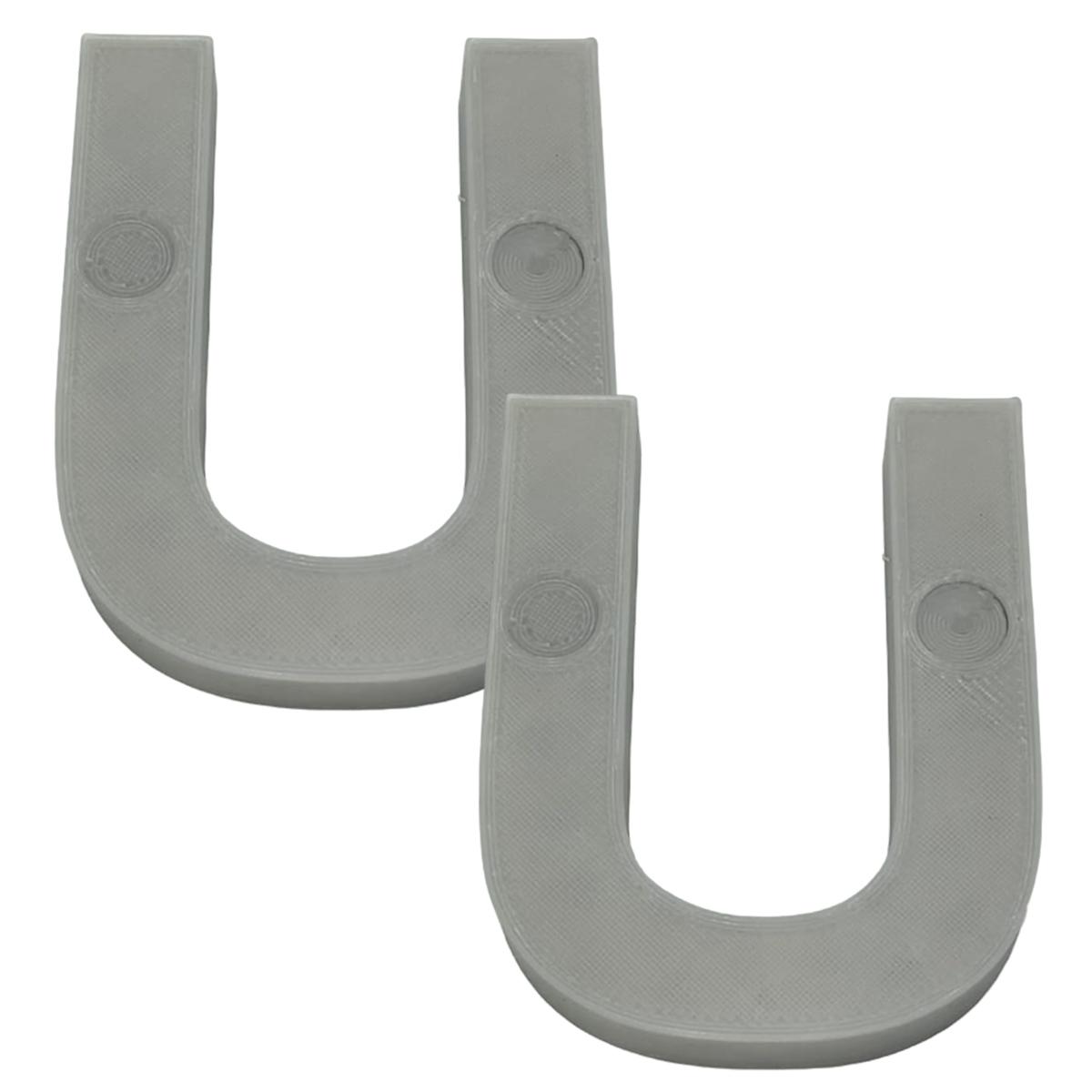 Foto 2 pulgar | Letras Elegantes En 3d Escuelas3d Art Mxafy-134 2 Piezas Gris