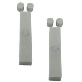 Foto 1 | Letras Decorativa Creativa 3D Art 2 Piezas Gris