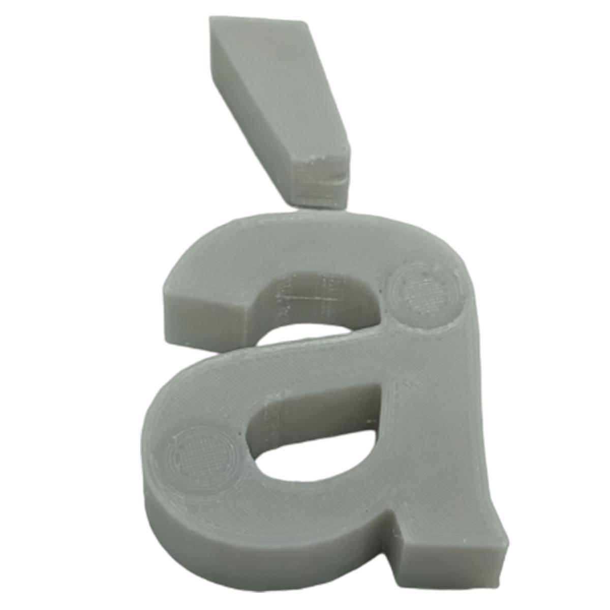 Foto 2 pulgar | Letras Decorativa Para Casa 3d3d Art Mxafy-013 1 Pieza Gris