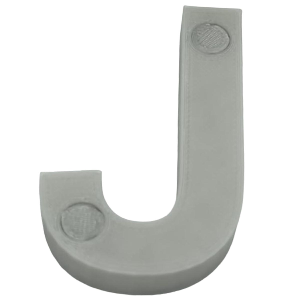 Foto 2 pulgar | Letra Decorativa Creativa 3D Art 1 Pieza Gris