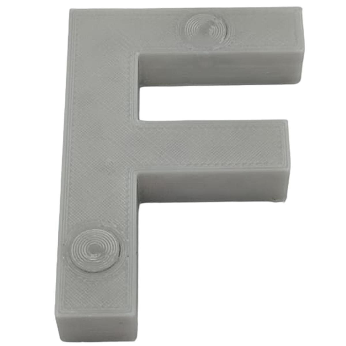 Foto 2 pulgar | Letras Elegantes En 3d Para Casas3d Art Mxafy-045 1 Pieza Gris